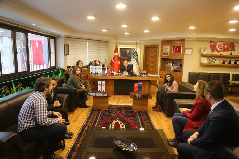 İspanya heyetinden Ereğli Belediyesine ziyaret 