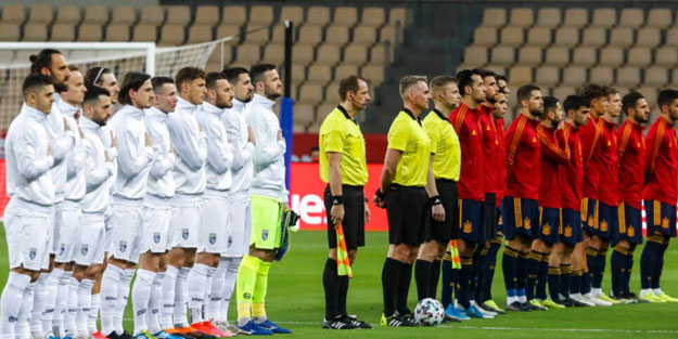İspanya-Kosova maçında geceye damga vuran olay