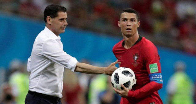 İspanya teknik direktörü Hierro'dan Ronaldo itirafı: Sahadaysa...