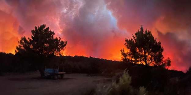 İspanya'da 30'dan farklı yerde orman yangını