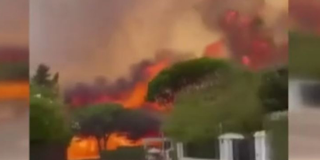 İspanya'da korkutan yangın! Binlerce kişi tahliye edildi