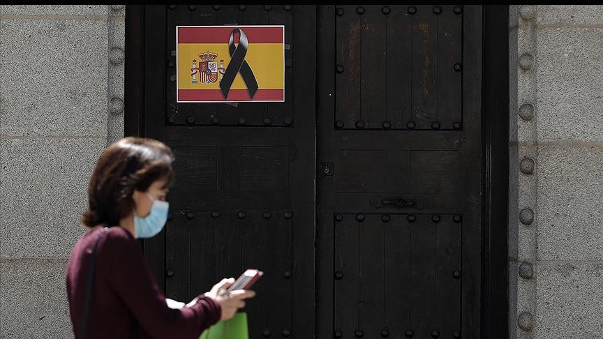 İspanya'da Kovid-19 nedeniyle son 24 saatte 268 kişi hayatını kaybetti