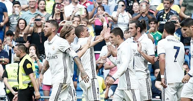 İspanya'da Real Madrid farklı kazandı