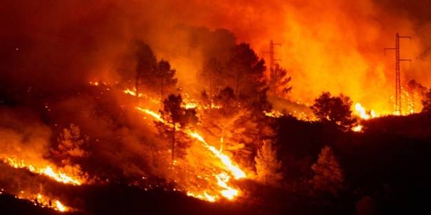 İspanya’da yılın en büyük yangını!
