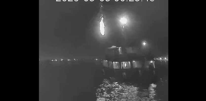 İspanya’dan Gazze’ye giden gemiye drone’lu saldırı! O anlar böyle görüntülendi