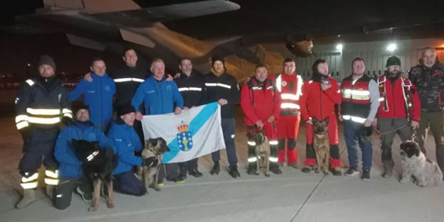 İspanyol arama kurtarma ekibi İstanbul'da