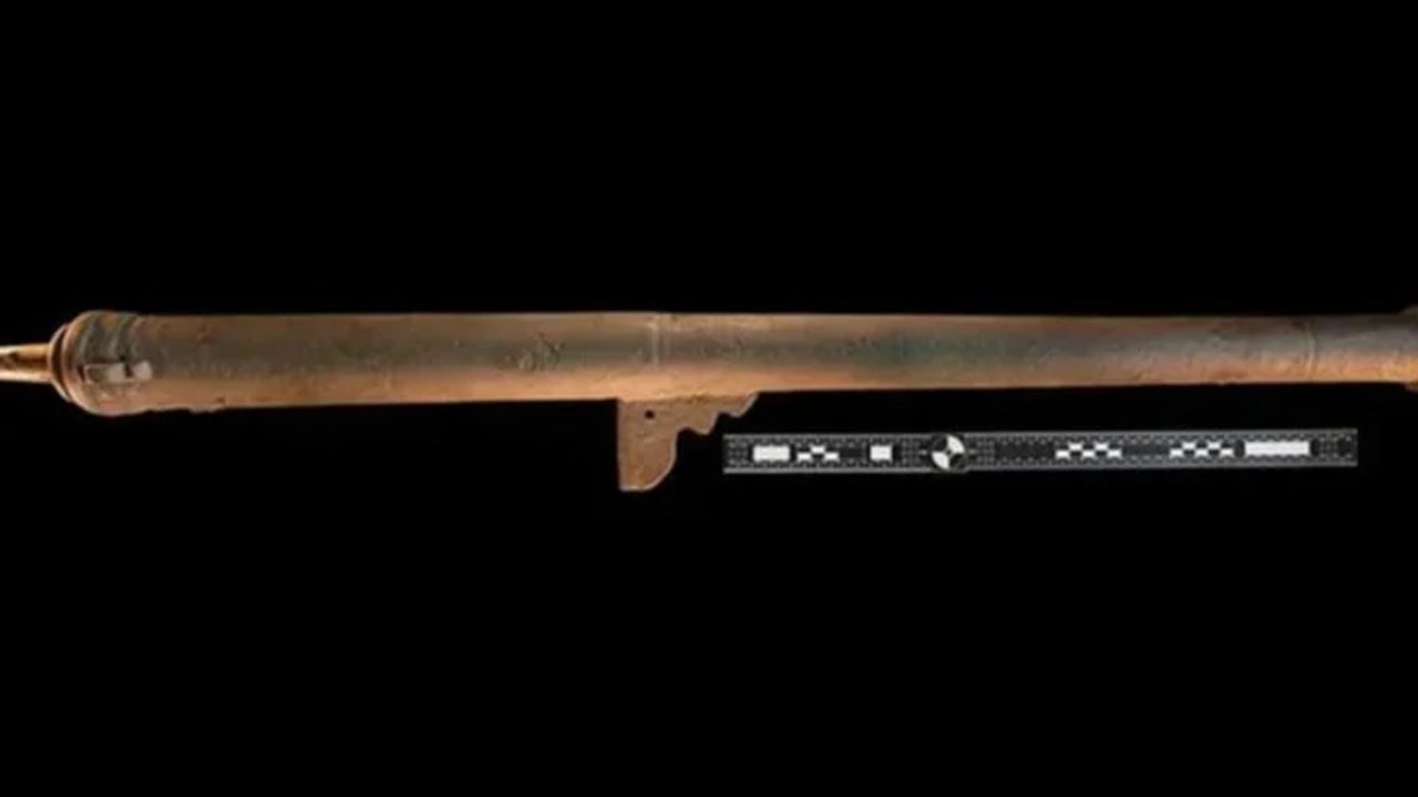 ABD'de keşfedilen en eski silah: 480 yıllık top bulundu!