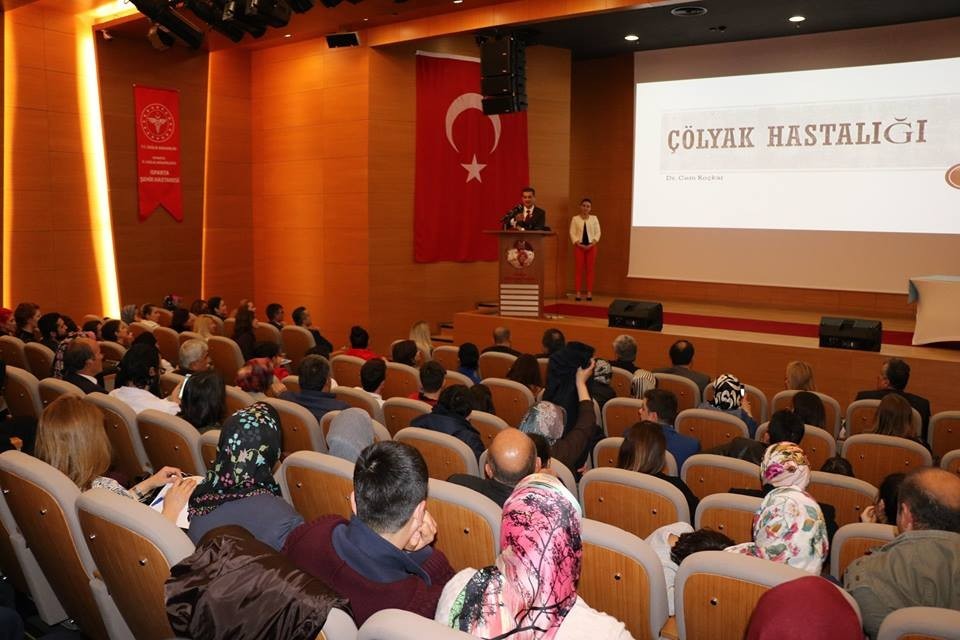 Isparta Şehir Hastanesi’nde ‘Çölyakla yaşam birlikte daha kolay’ etkinliği 