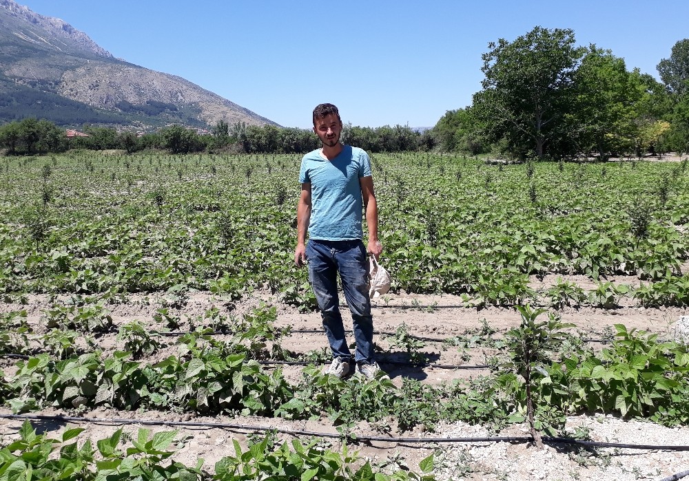 Isparta’da 34 üreticiye 402 bin lira bireysel sulama sistemi desteği 