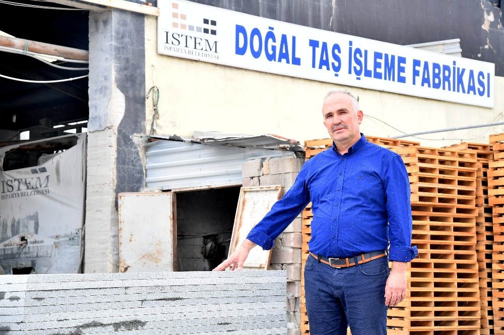 Isparta’da Belediyenin ISTEM fabrikası aktif hale getirildi 