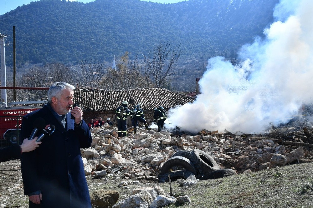 Isparta’da deprem ve yangın tatbikatı yapıldı 