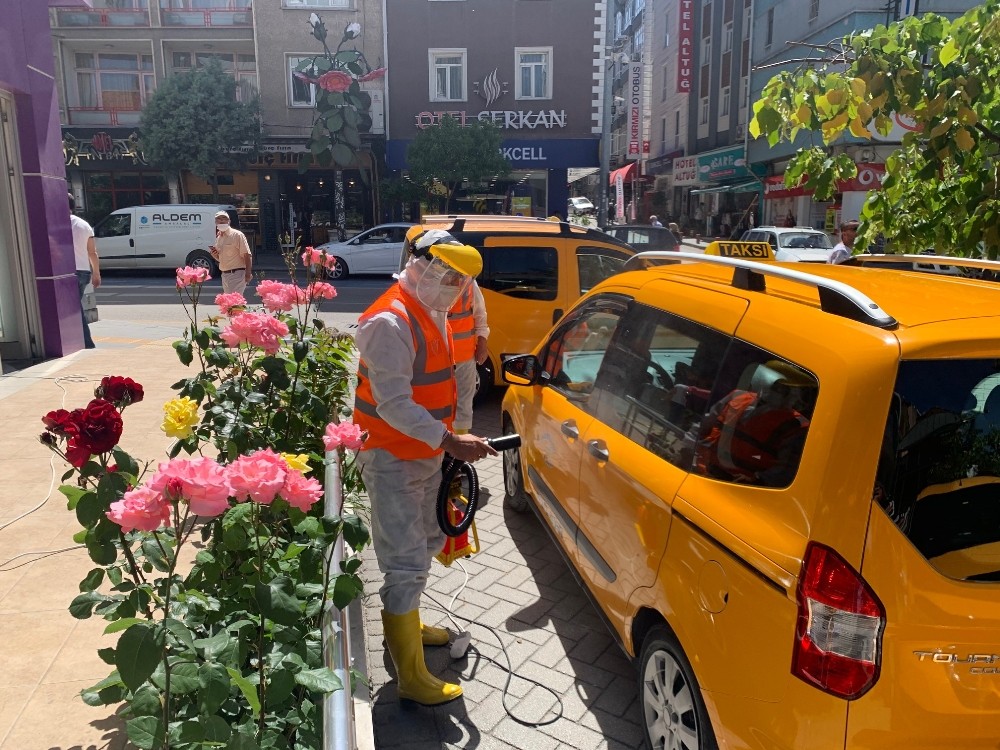 Isparta’da esnaf için özel dezenfekte ekibi kuruldu 