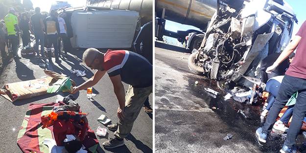 Isparta'da feci kaza: 1 ölü 6 yaralı