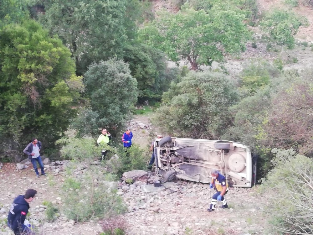 Isparta’da otomobil şarampole uçtu: 1 ölü 