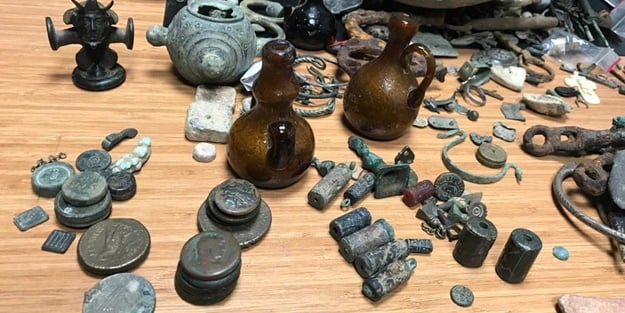 Isparta'da tarihi eser operasyonu!