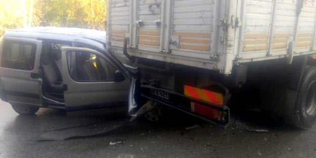 Isparta'da zincirleme kaza: 5 yaralı