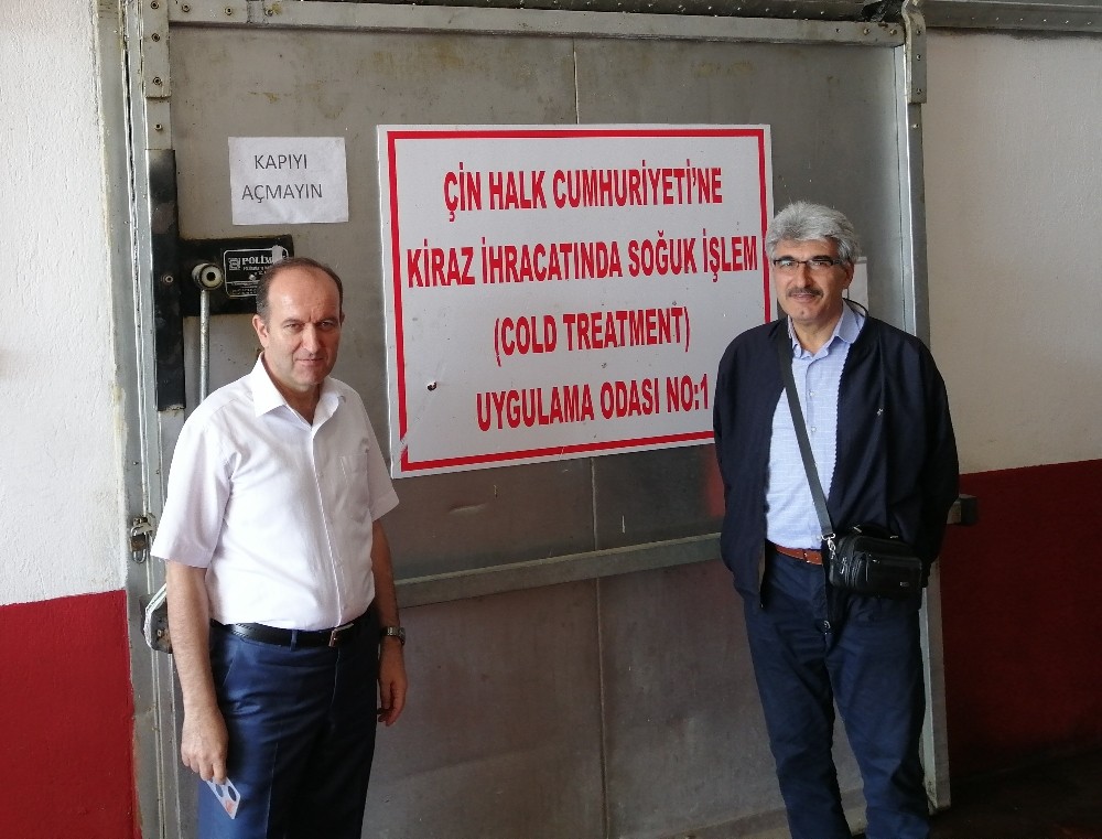 Isparta’dan Çin’e soğuk işlemli kiraz ihracatı 