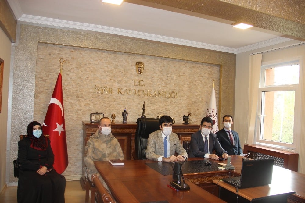 İspir’de Korona tedbirleri değerlendirildi 