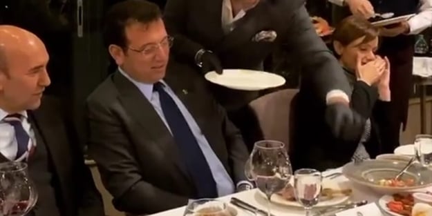 İsraf edebiyatı yapan Ekrem İmamoğlu'ndan ve CHP'lilerden ultra lüks 'çilingir sofrası'!