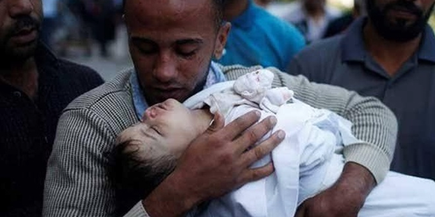 İsrail 4 çocuğu öldürdü!