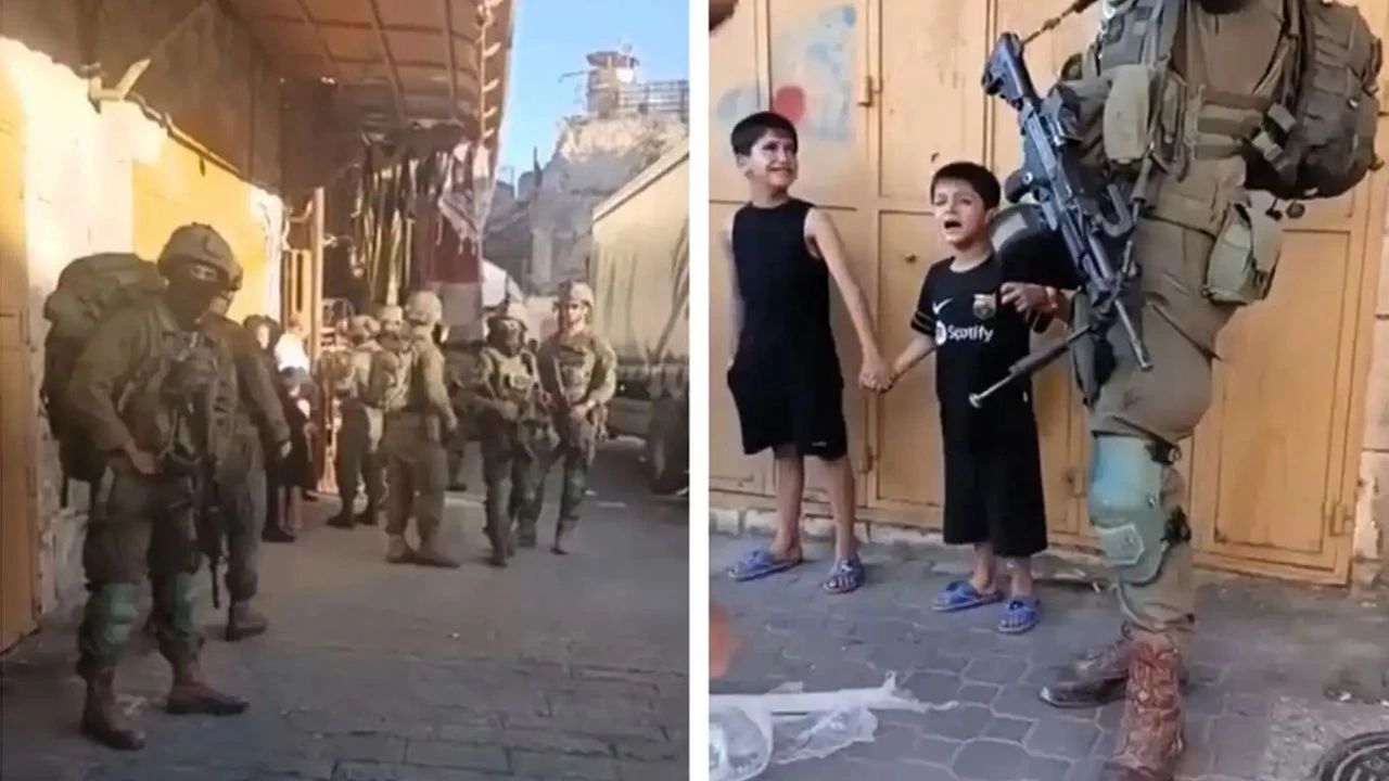 İsrail 5-6 yaşındaki çocukları gözaltına almıştı: BM'den görüntülere tepki!