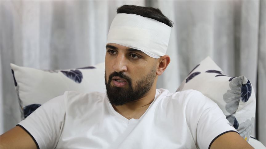İsrail AA muhabiri Ali Cadallah'ı 4 defa yaraladı