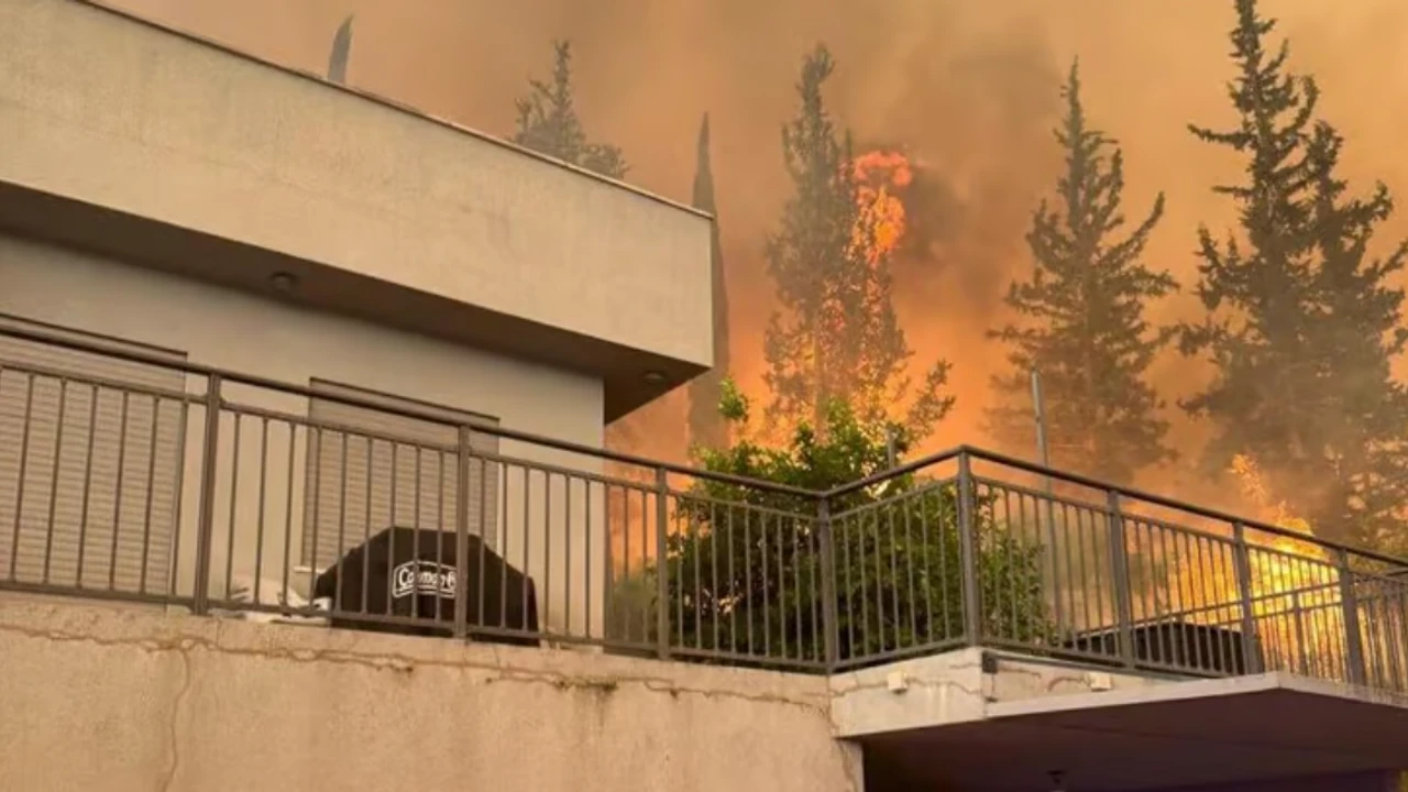 İsrail alev alev yanıyor!