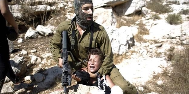 İsrail askerinden dehşete düşüren görüntü!