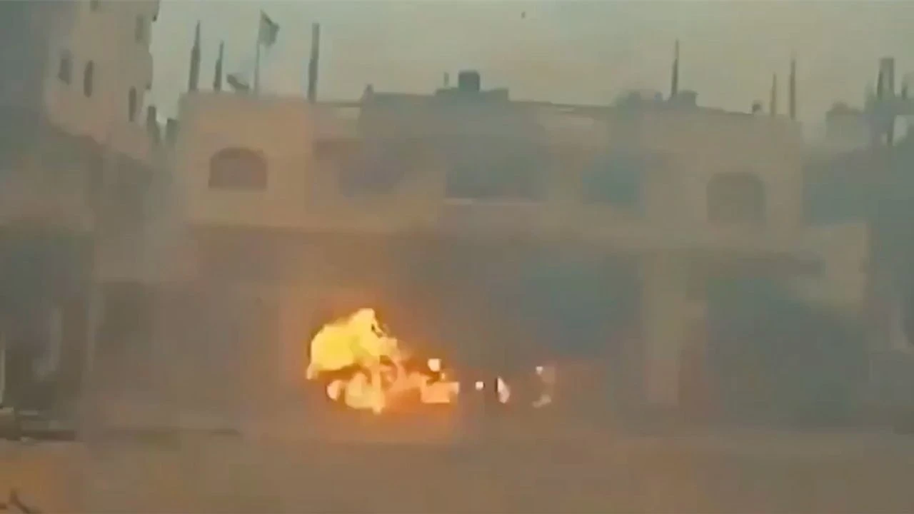 İsrail askerlerine müthiş pusu! 5 asker yanarak öldü