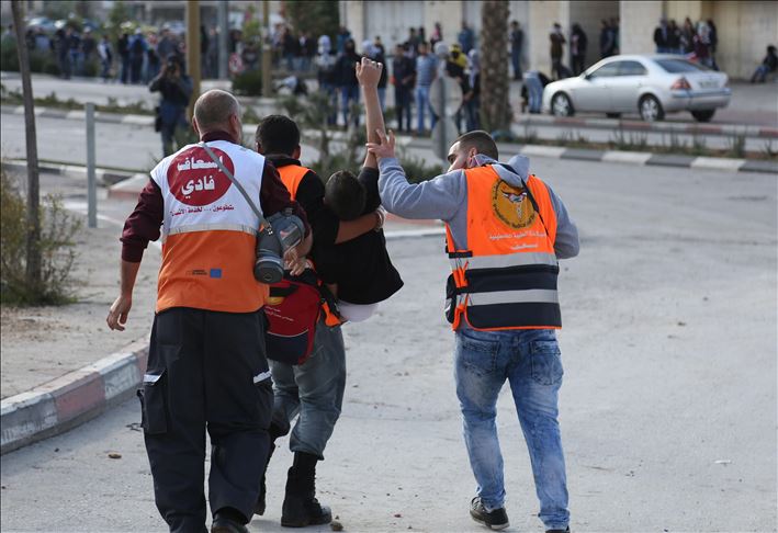 İsrail askerlerinin açtığı ateş sonucu yaralanan 9 yaşındaki Filistinli gözünü kaybetti
