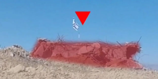 İsrail askerlerinin inlerine girdiler