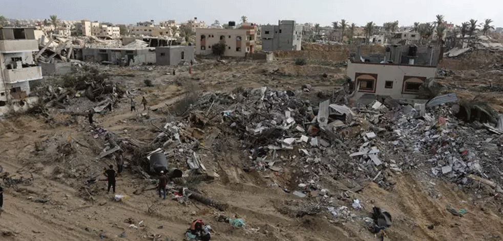 İsrail barbarlığı sürüyor! Soykırım ordusu su hatlarını yıktı