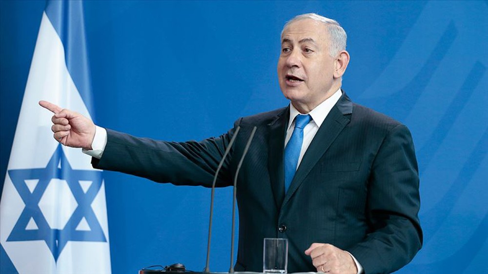 İsrail Başbakanı Netanyahu Gazze sınırında