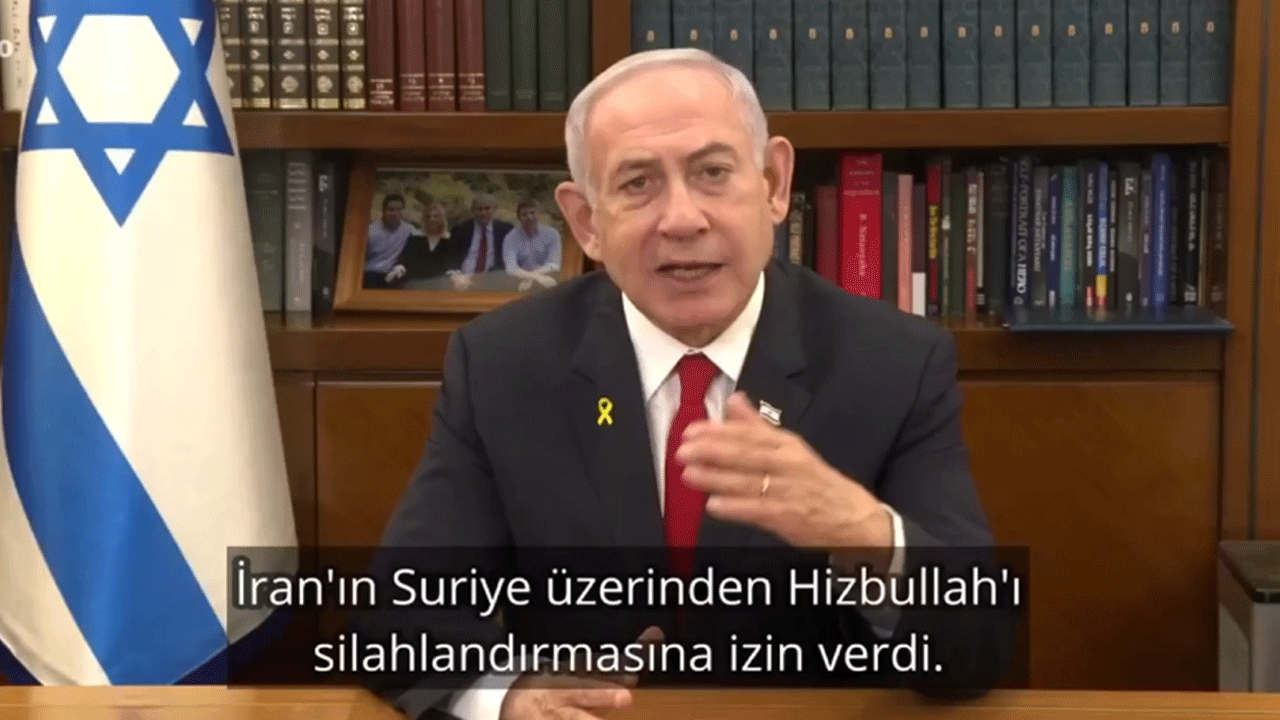 İsrail başkasabı Netanyahu'dan şok açıklama! Suriye'yi değiştireceğiz
