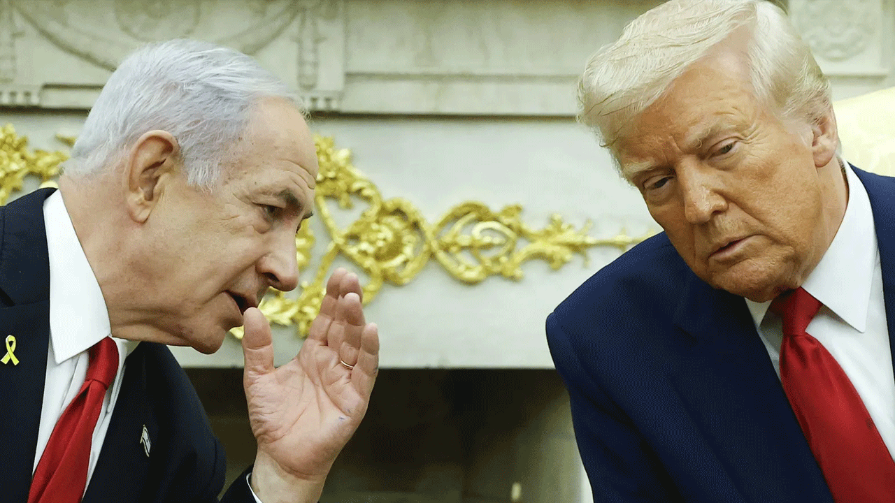 İsrail borsası çöktü! Gazze Kasabı Trump’a sarıldı