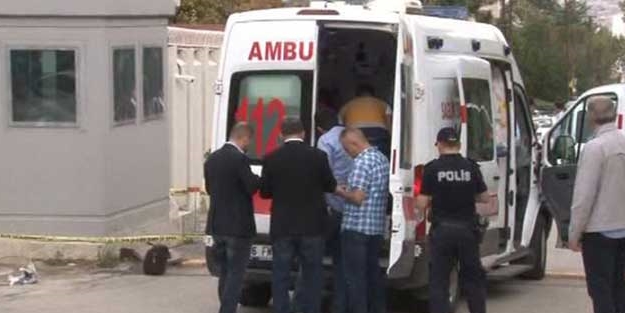 İsrail Büyükelçiliği önünde silah sesleri
