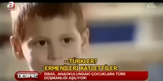 İsrail çocuklarına böyle nefret aşılıyor - VIDEO