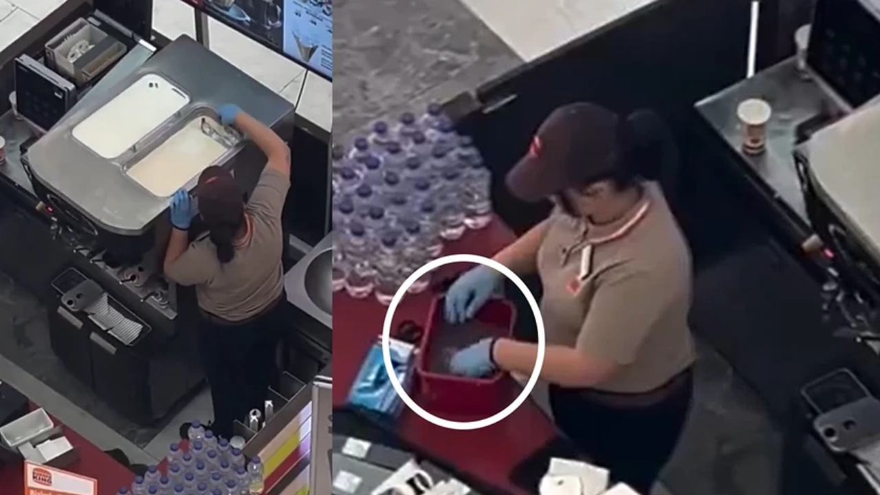 İsrail destekçisi Burger King Türkleri böyle zehirliyor! Görüntüler mide bulandırdı