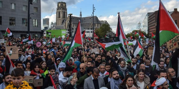İsrail destekçisi Hollanda'ya Gazze şoku