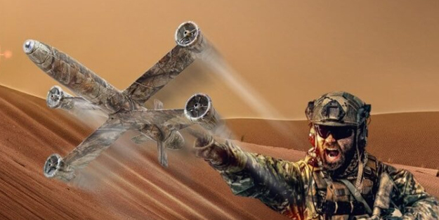 Katil İsrail durmuyor! ROC-X: Hem dikey kalkan İHA hem füzeyi tanıttı!