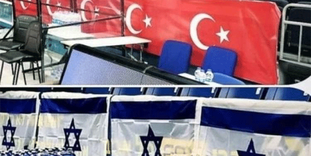 İsrail ekibine bayrak misillemesi… Fenerbahçe haddini bildirdi