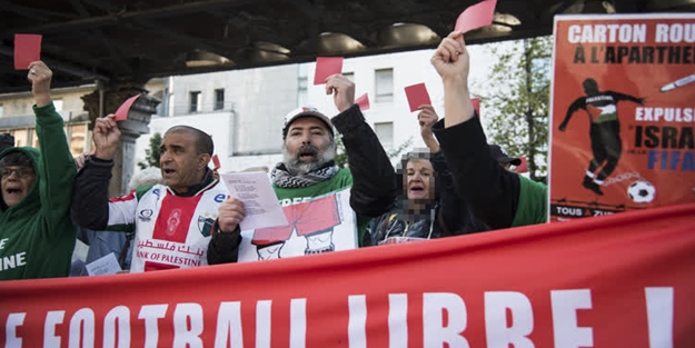 'İsrail futbol takımları FIFA'dan çıkarılsın'