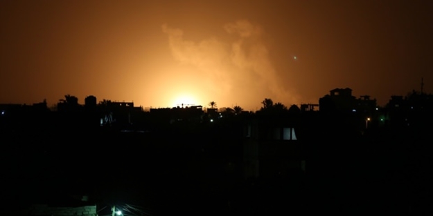 İşgal güçleri gece saldırdı!