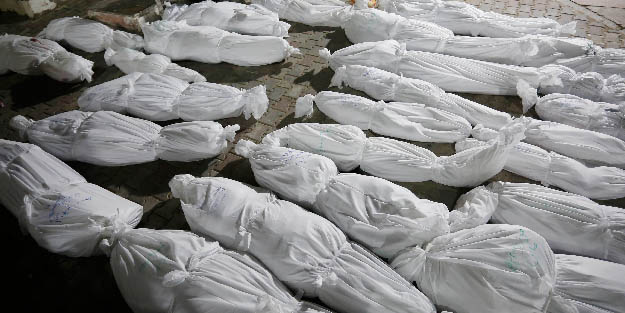 İsrail Gazze'de hastaneyi bombaladı! En az 500 ölü