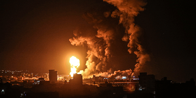 İsrail Gazze’yi vurdu!