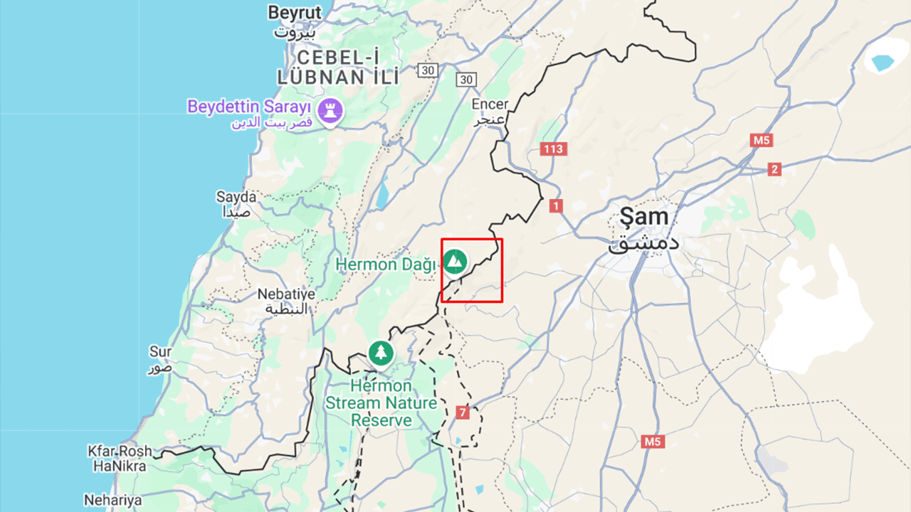 İsrail genişlemeye devam ediyor! Hermon Dağı'nın Suriye tarafı da işgal edildi
