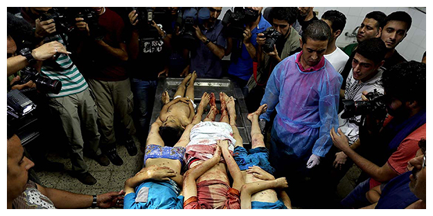 İsrail geride gözyaşı ve büyük bir yıkım bıraktı