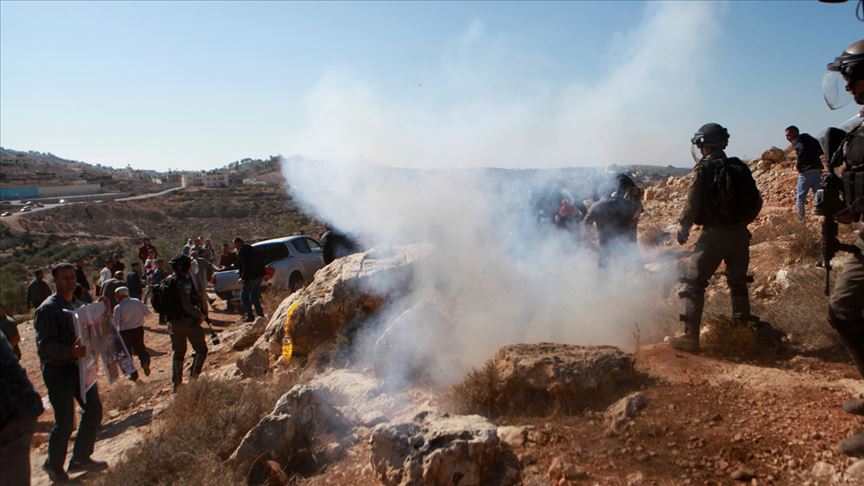 İsrail güçleri Batı Şeria'daki gösterilere müdahale etti