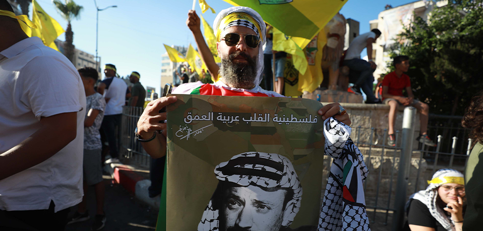 İsrail güçlerinin göstericilere yönelik müdahalesi Ramallah’ta protesto edildi