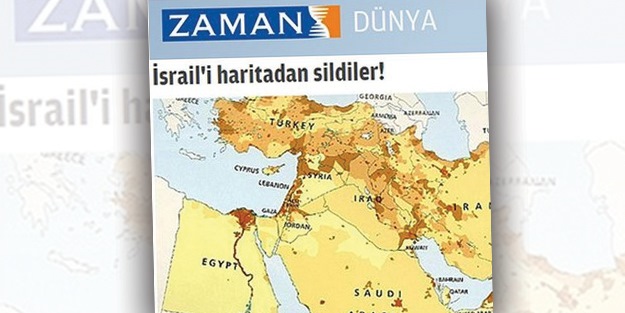 İsrail haritadan silinmesi Zaman'ı öfkelendirdi
